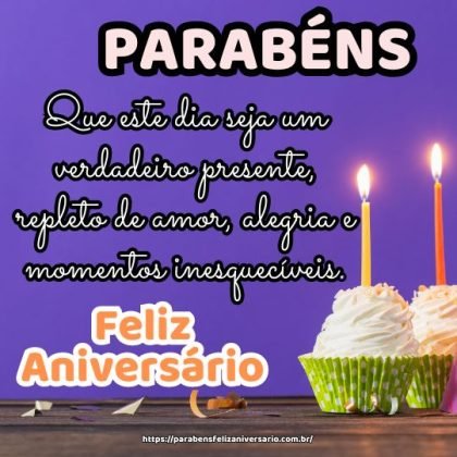 Parabéns pelo seu aniversário! Que este dia seja um verdadeiro presente, repleto de amor, alegria e momentos inesquecíveis. Parabéns pelo seu aniversário! Que este dia seja um verdadeiro presente, repleto de amor, alegria e momentos inesquecíveis.