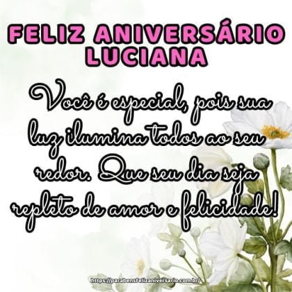 Feliz aniversário Rosa! Você é especial, pois sua luz ilumina todos ao seu redor. Que seu dia seja repleto de amor e felicidade! Feliz aniversário Rosa! Você é especial, pois sua luz ilumina todos ao seu redor. Que seu dia seja repleto de amor e felicidade!
