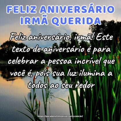 Feliz aniversário, irmã! Este texto de aniversário é para celebrar a pessoa incrível que você é, pois sua luz ilumina a todos ao seu redor. Feliz aniversário, irmã! Este texto de aniversário é para celebrar a pessoa incrível que você é, pois sua luz ilumina a todos ao seu redor.