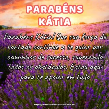 Parabéns Kátia! Que sua força de vontade continue a te guiar por caminhos de sucesso, superando todos os obstáculos. Estou aqui para te apoiar em tudo. Parabéns Kátia! Que sua força de vontade continue a te guiar por caminhos de sucesso, superando todos os obstáculos. Estou aqui para te apoiar em tudo.