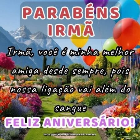 Irmã, você é minha melhor amiga desde sempre, pois nossa ligação vai além do sangue. Irmã, você é minha melhor amiga desde sempre, pois nossa ligação vai além do sangue.