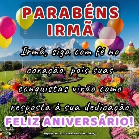 Irmã, siga com fé no coração, pois suas conquistas virão como resposta à sua dedicação. Irmã, siga com fé no coração, pois suas conquistas virão como resposta à sua dedicação.